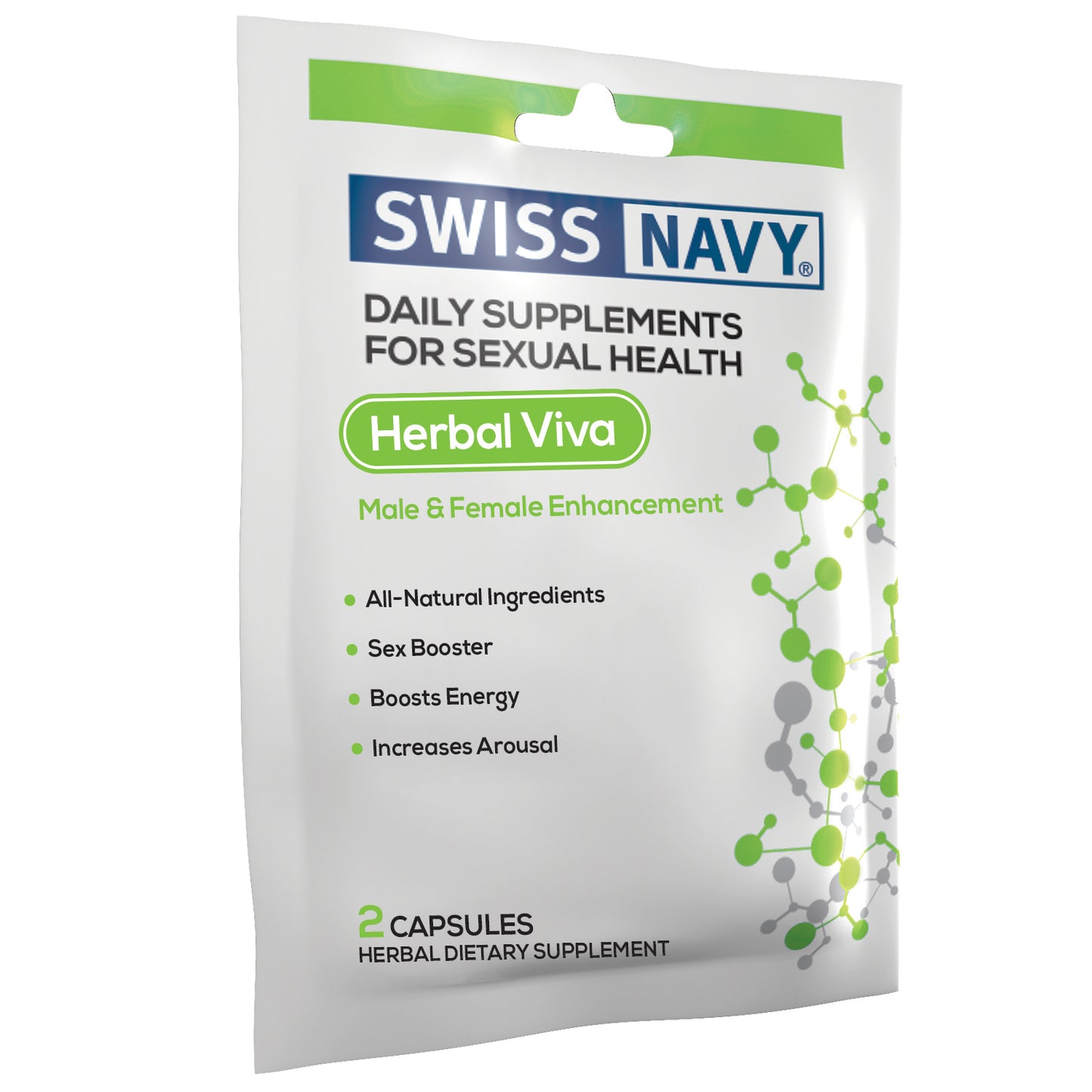 Swiss Navy Herbal Viva Him & Her Enhancement - 2 Ct MD-SNHV1