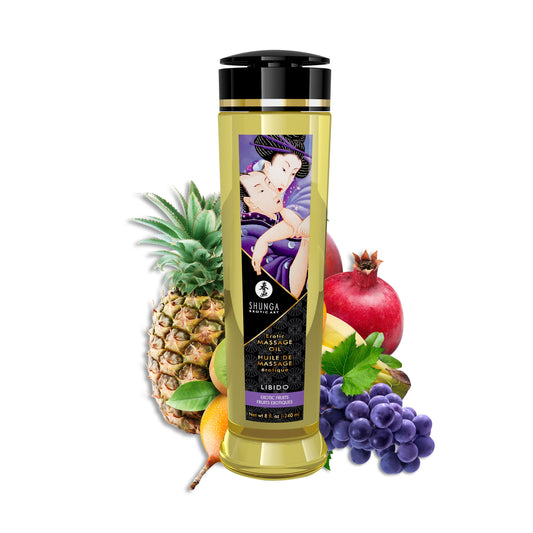 "Massage Oils - Libido - 8 Fl. Oz. Exotic Fruits SHU1202"