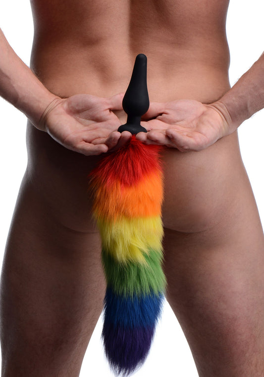 Rainbow Tail Anal Plug TZ-AF213