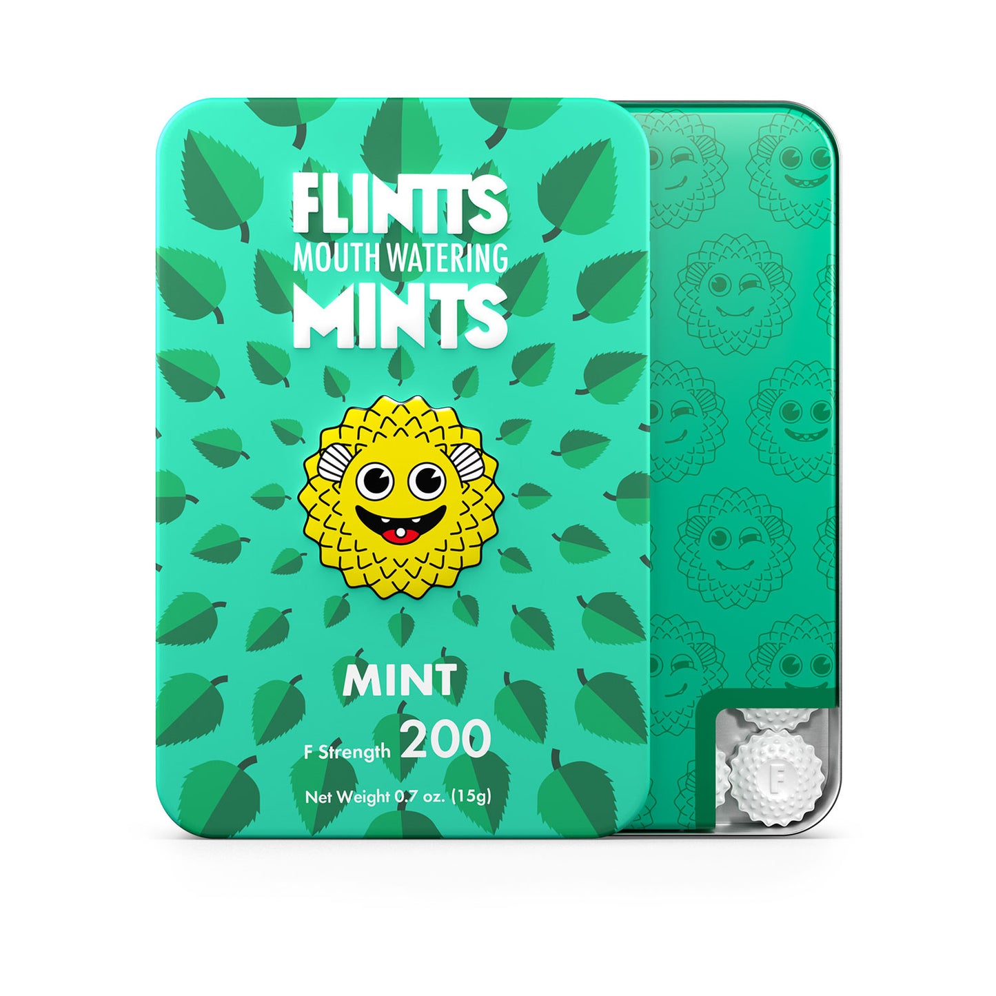 Flintts Mouth Watering Mints Mint - F-Strength 200 FM-MINT