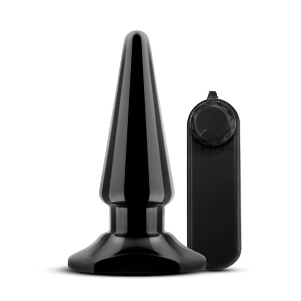 Anal Adventures - Basic Vibrating Anal Pleaser -  Black BL-10605