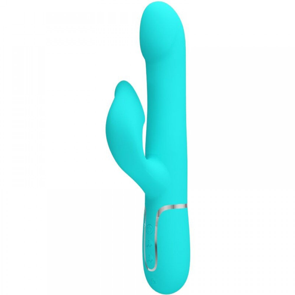 Falin Rabbit Vibrator Pearls - Turquoise BW-500012-1