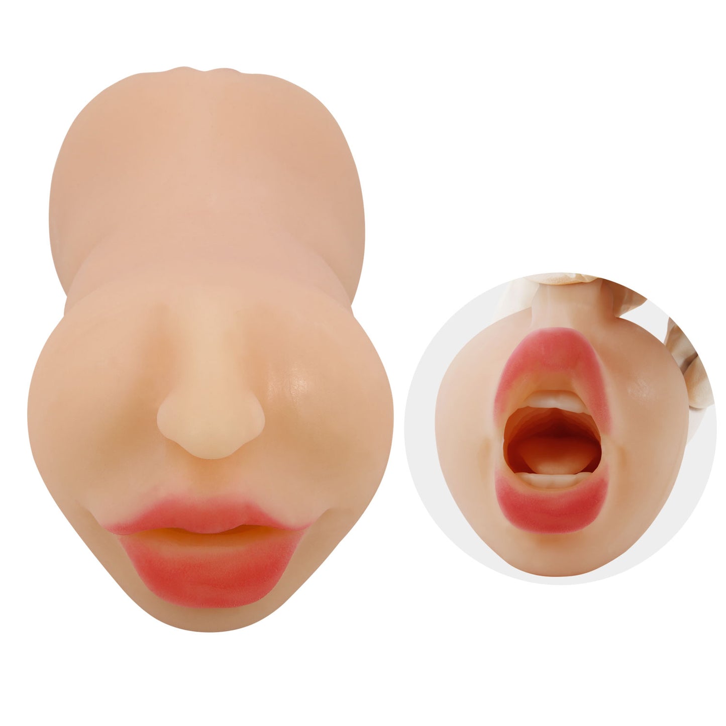 Zoey Mouth Masturbator Sleeve - Light BM-009241N