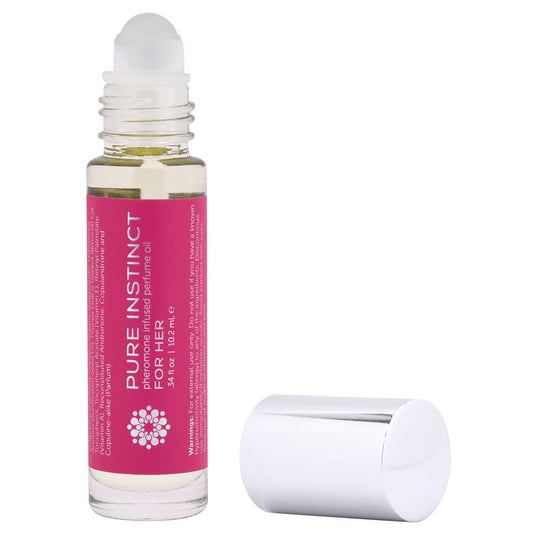 Pure Instinct Pheromone Perfume Oil for Her - Roll on 10.2 ml | 0.34 Fl. Oz JEL4002-10