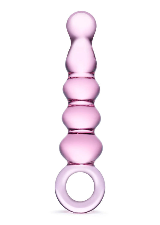 Quintessence Beaded Anal Slider GLAS-69