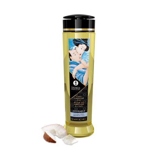 "Massage Oils - Adorable 8 Fl. Oz. Coconut Thrills SHU1210"