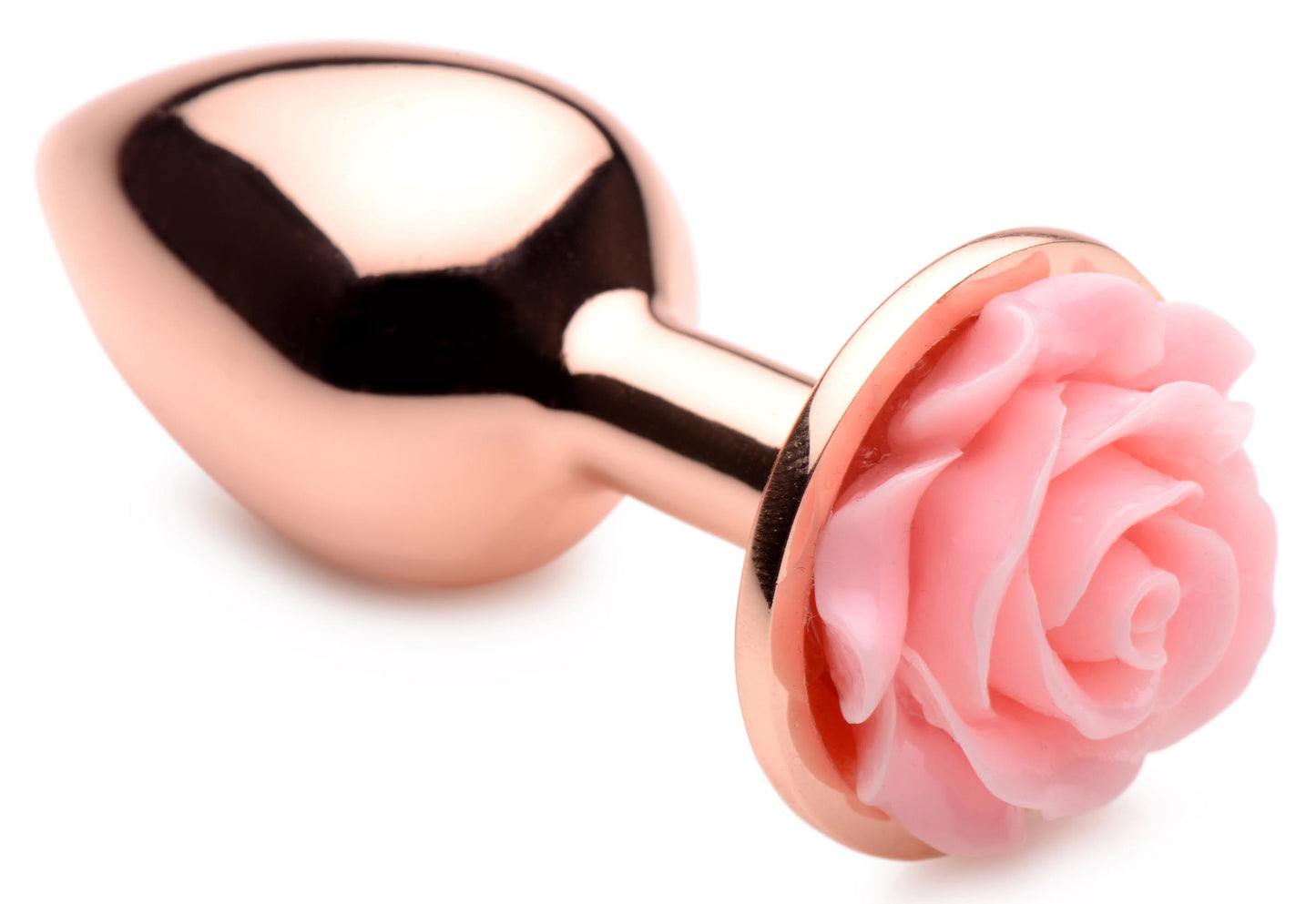 Pink Rose Gold Anal Plug - Small BTYS-AG855-SML