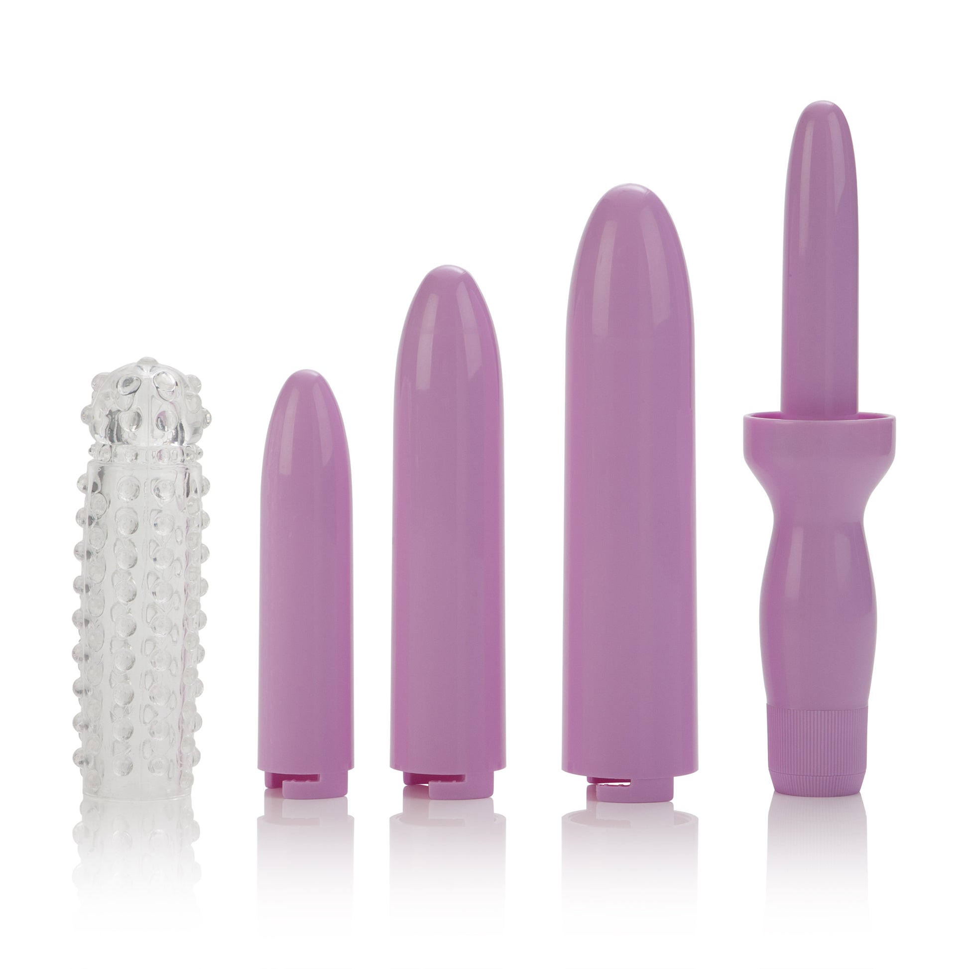 "Dr. Laura Bernam Dilators - Set of 4 Locking Sizes Plus Sleeve - Purple SE9711143"