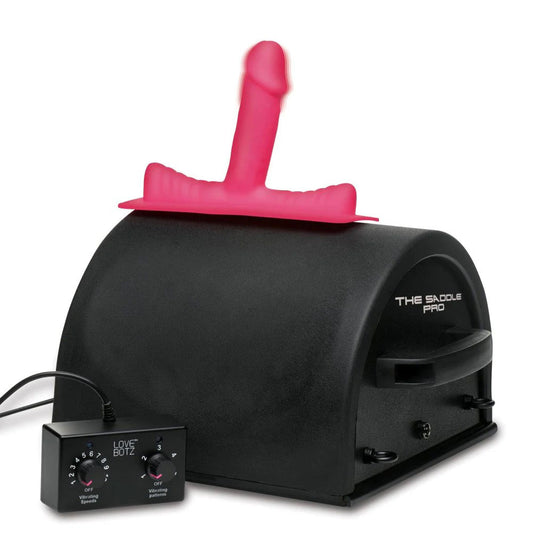 "Love Botz 50x Saddle Pro Sex Machine With 4 Attachments LB-AH057"