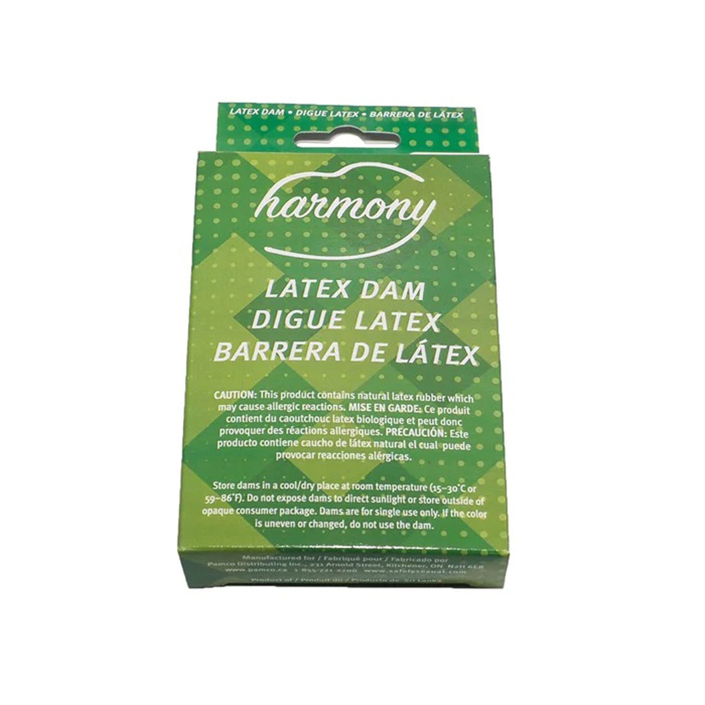 Harmony Latex Dam 6 Count PMHA-202R