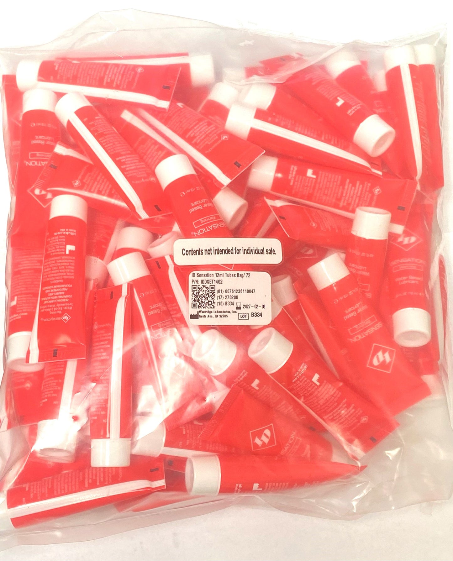 ID Sensation 12 ml Tubes -  Bag of 72 IDDSET14G2