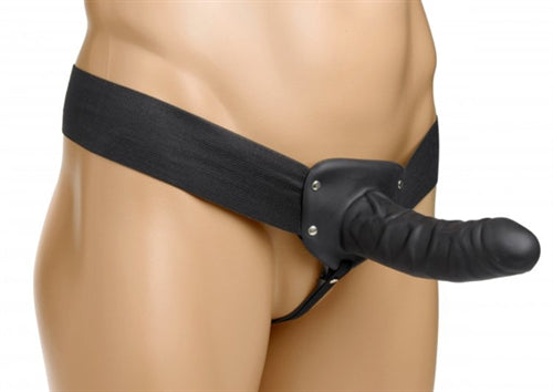 Erection Assist Hollow Strap on - Black SM-AD238