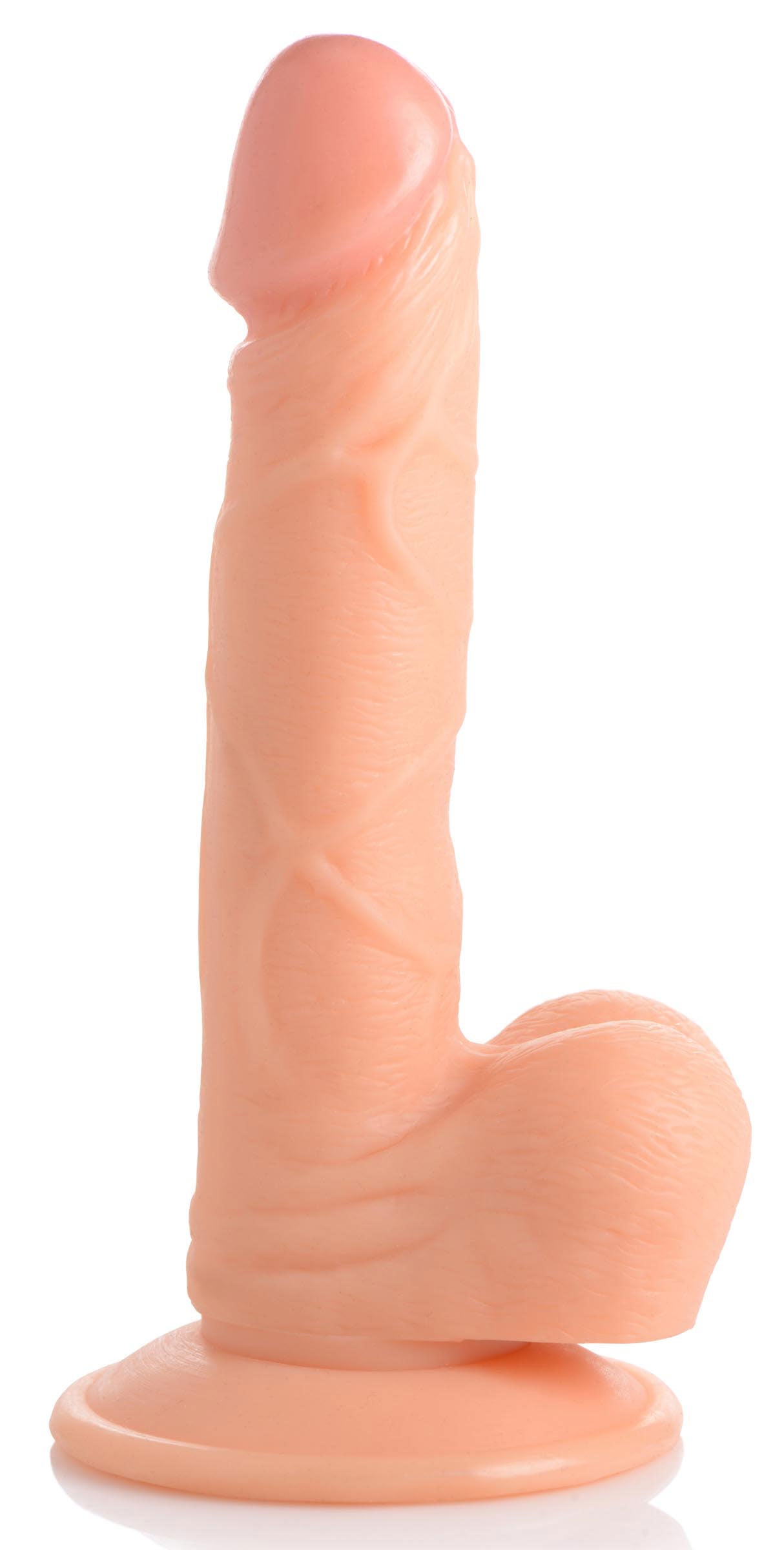 Pop Pecker 6.5 Inch Dildo With Balls - Light POPP-AG766-LGH