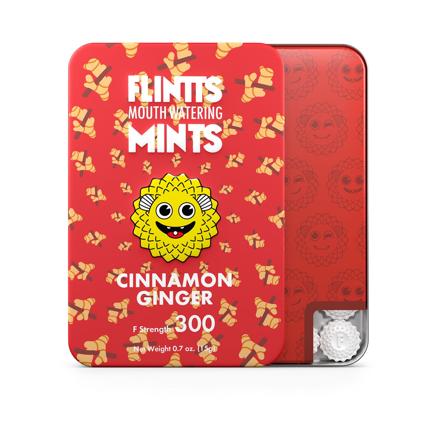 Flintts Mouth Watering Mints Cinnamon Ginger -  F-Strength 300 FM-CINNGINGER