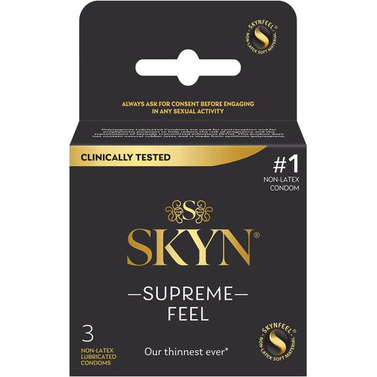 Skyn Supreme Feel 3 Count Condoms PM00166