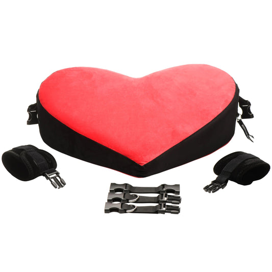 "Bondage Love Pillow - Black/red BB-AH365"