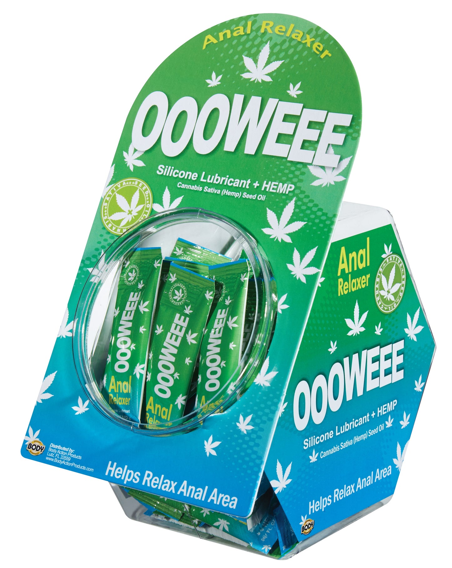 Ooowee - Fish Bowl Display - 50 Count 0.67 Fl 2ml BA-OWESPDJ