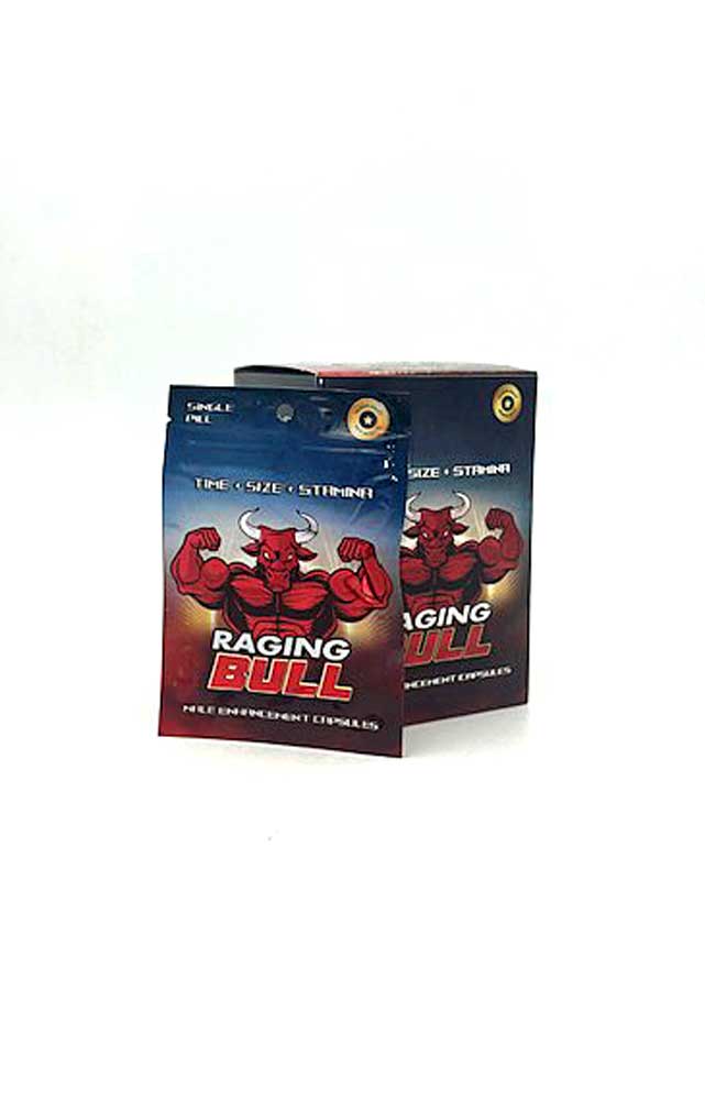 "Raging Bull Male Enhancement Pills - 24 Ct Display CG-RB1"