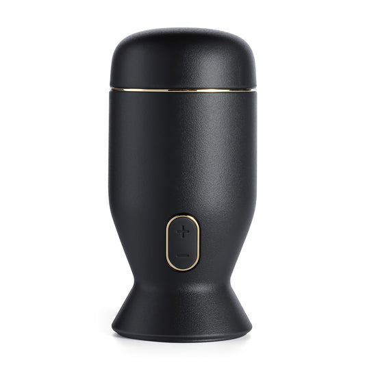 "Priti - Automatic Rotating Penis Stimulator - Black H-AC-22-767BL"